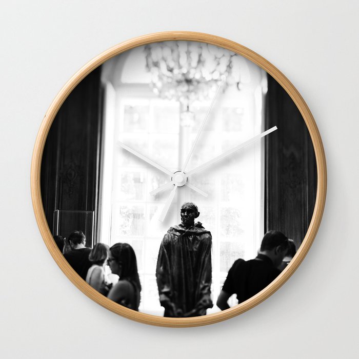 Alone In A Room Full Of People Wall Clock By Christianalois