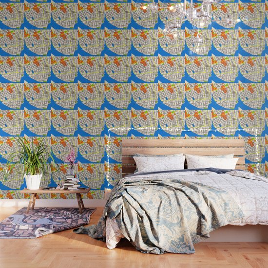 Map Of Charleston Sc Wallpaper By Efratul Society6