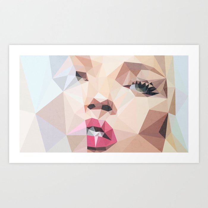 Miss Moss Art Print