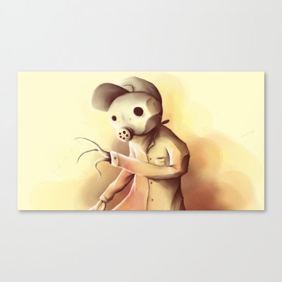 some kind of monster Canvas Print