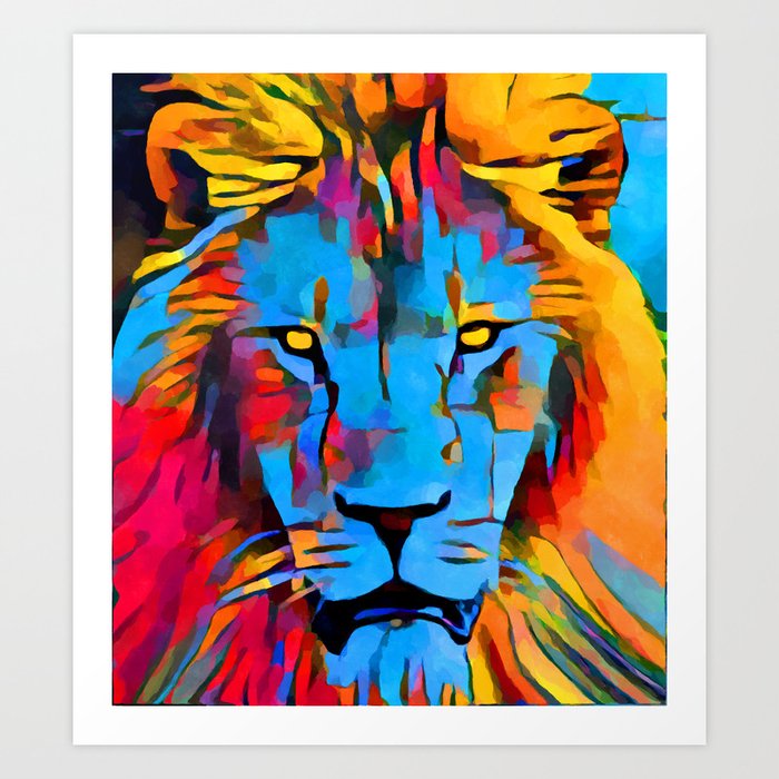 Lion 2 Art Print