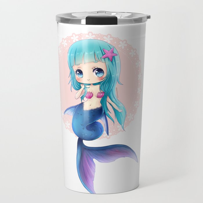 Cute Mermaid Travel Mug