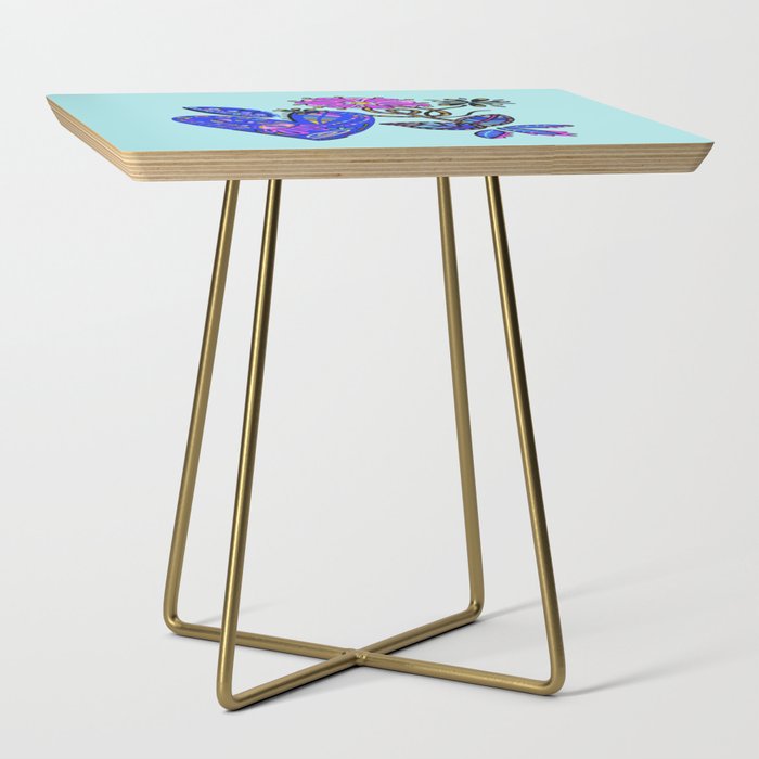 Let Your Heart Bloom Side Table