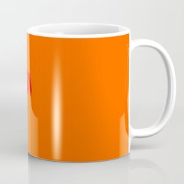 Electric orange Coffee Mug