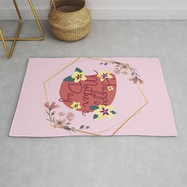 Happy Mother's Day Art Print Area & Throw Rug