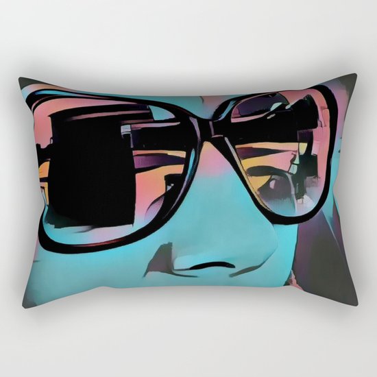 The Look Rectangular Pillow