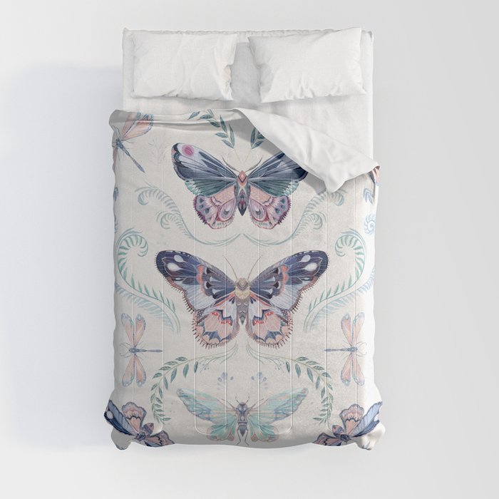 Butterflies painting Comforter