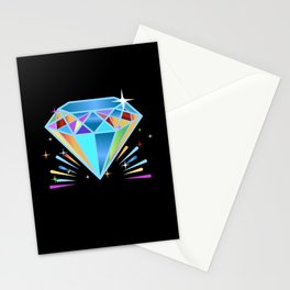 Diamond Gem Jewelry Stationery Card