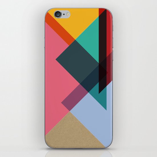 Triangles (Part 2) iPhone Skin