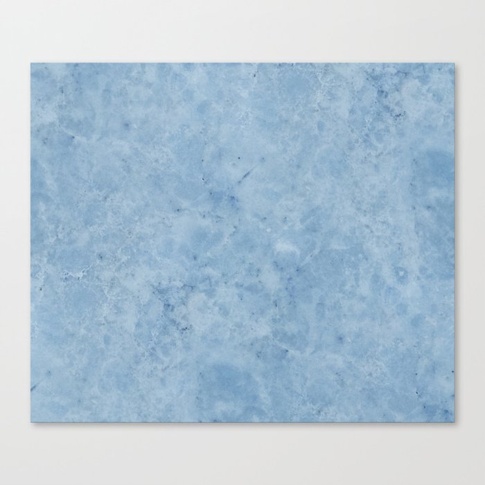 Lento blue marble Canvas Print