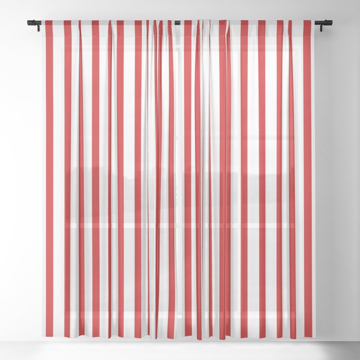 red and white striped flag horizontal