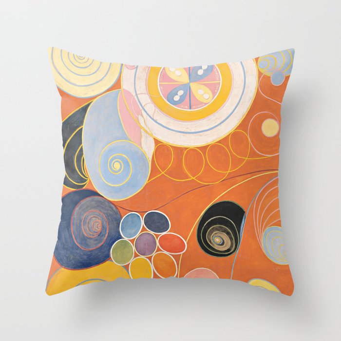 Hilma Af Klint Group IV No 3 Throw Pillow