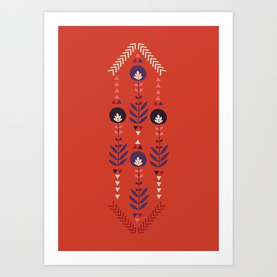 Flora Nativa Art Print