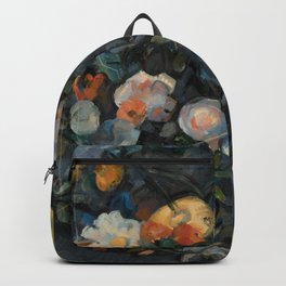 Paul Cezanne "Bouquet of flowers after Delacroix" Backpack