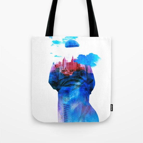 Get Away From Town (color version) Tote Bag