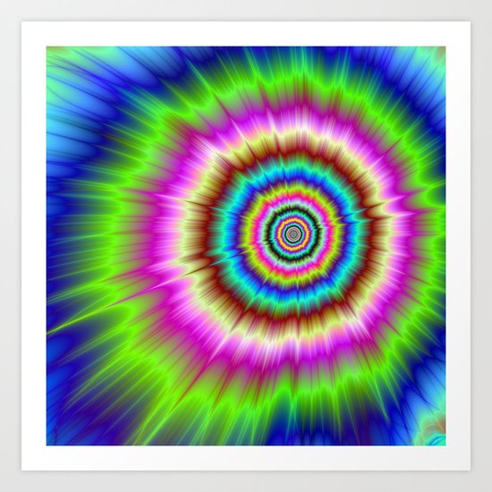 Color Explosion Art Print
