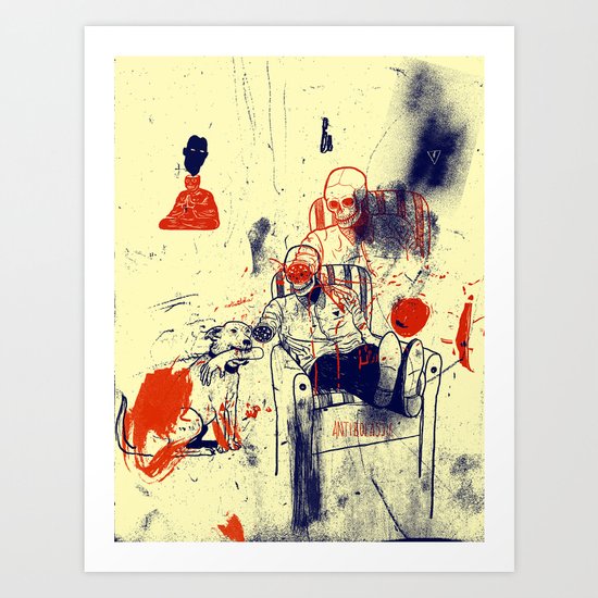 Oh Frank you did it again Art Print