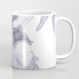 Periwinkle Abstarct 4522 Modern Alcohol Ink painting by Herzart Mug