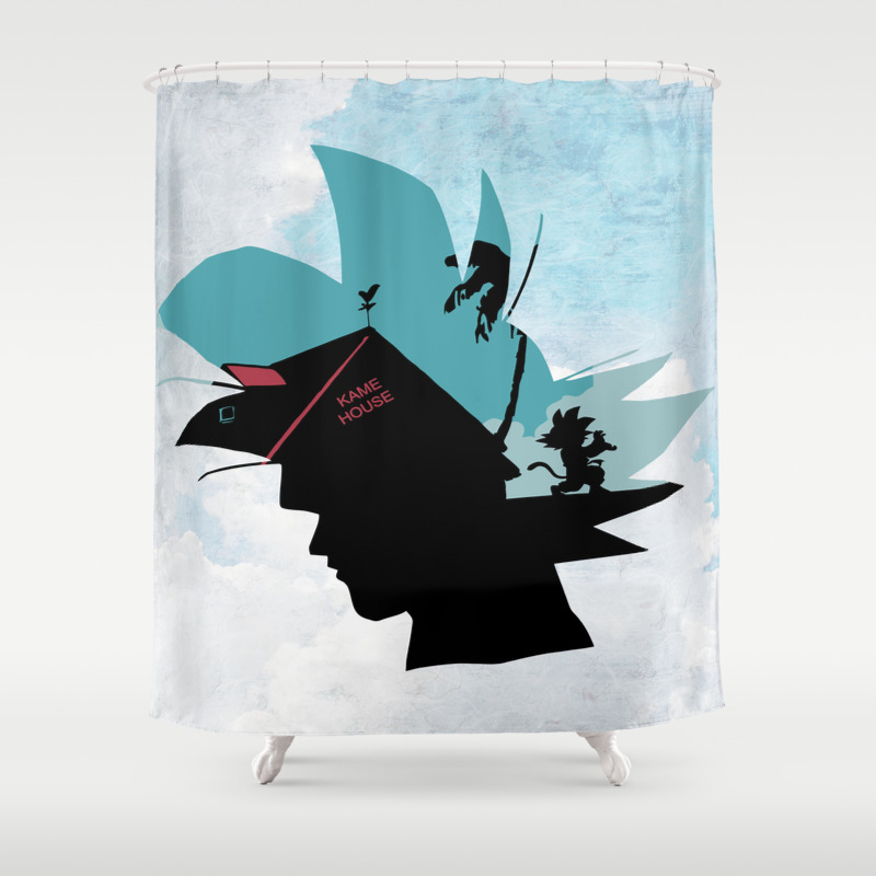 Kame House V2 Shower Curtain By Outerheaven Society6