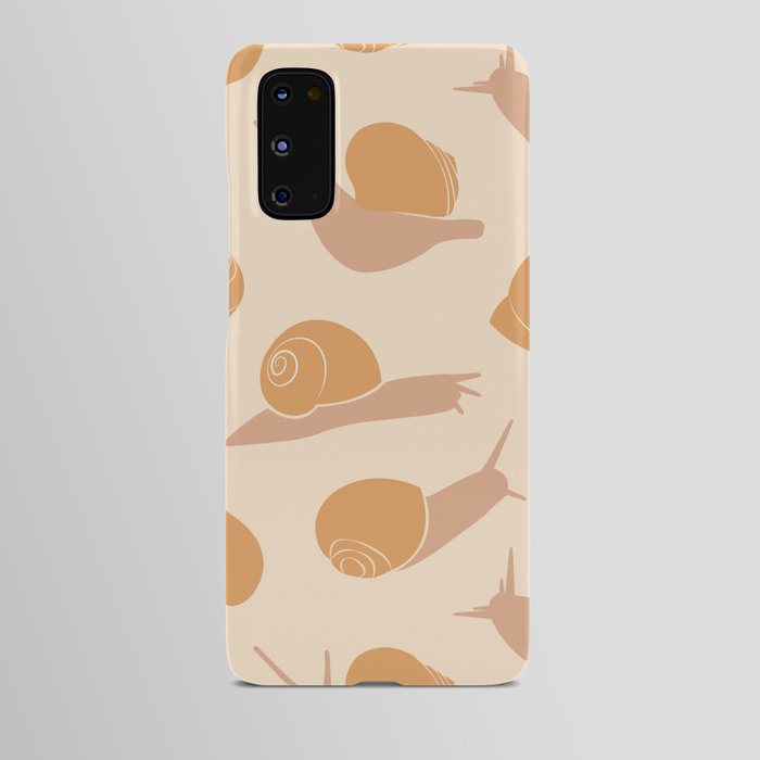 Retro Snail Pattern Android Case