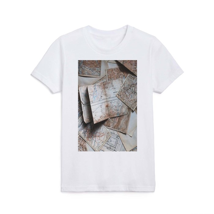 Treasure hunt map Kids T Shirt