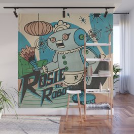 Rosie The Robot Wall Mural