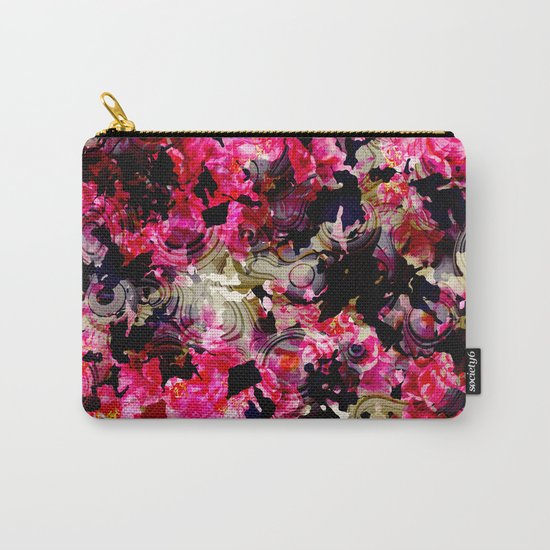 Fashion Textile Pattern Carry-All Pouch