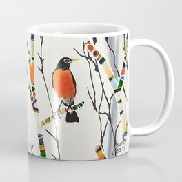 Songbird Winter Forest Mug