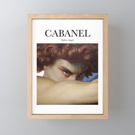 Cabanel - Fallen Angel Framed Mini Art Print