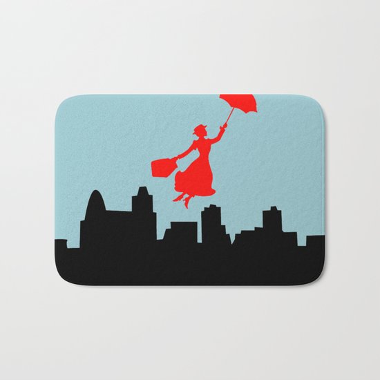 Mary Poppins Bath Mat