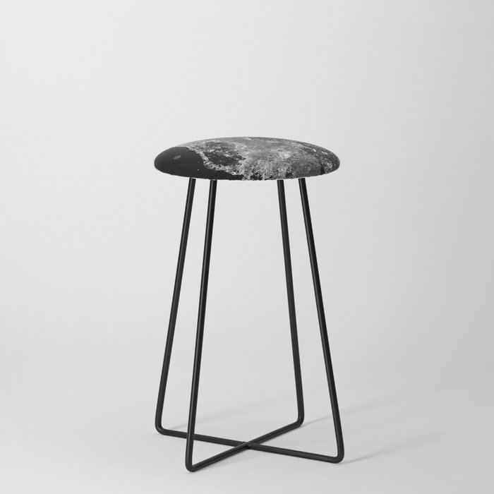 Woman Shape on Water - Fine Art Photography Counter Stool