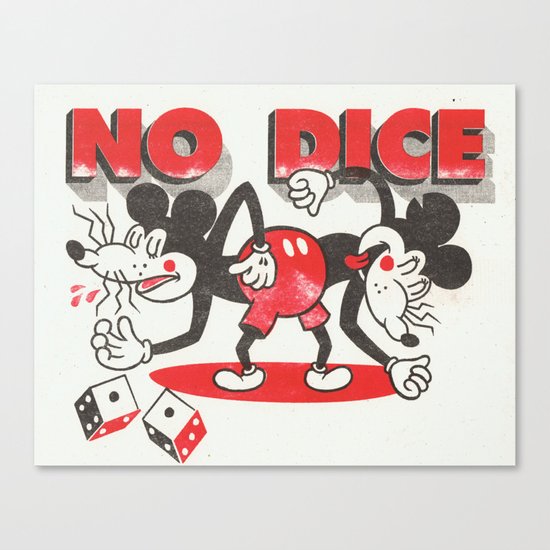 No Dice Canvas Print