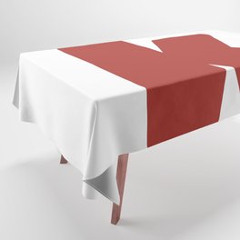 k (Maroon & White Letter) Tablecloth