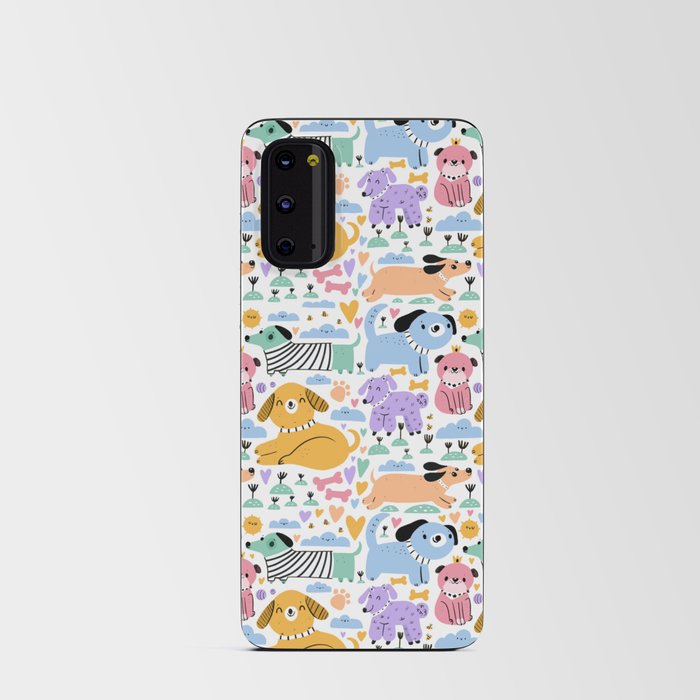 Cute dogs pattern Android Card Case