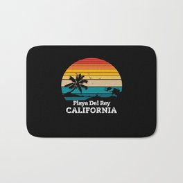 Playa Del Rey CALIFORNIA Bath Mat | Californiabeach, Californiasea, Californiasunrise, Playadelreygift, Playadelrey, Travelcalifornia, Summercalifornia, Californiasurfing, Californiawater, Graphicdesign 
