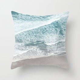 Atlantic Ocean Beauty (Aerial) #14 #wall #art #society6 Throw Pillow
