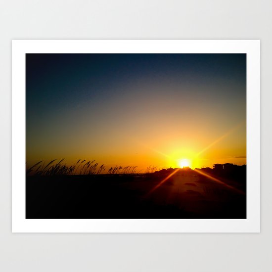 That Kind Of Night Art Print