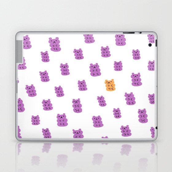 Gummy Bears Grape Flavor Laptop & iPad Skin