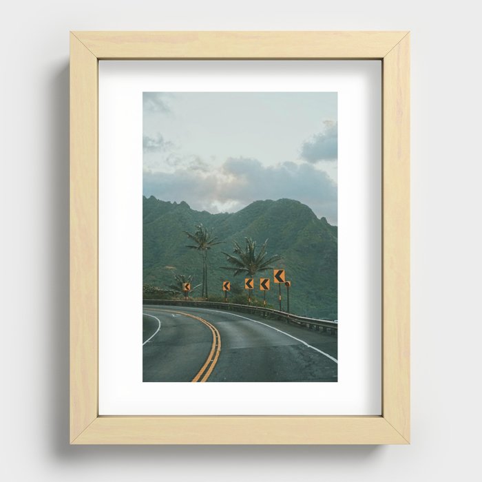 The Road Forward Recessed Framed Print