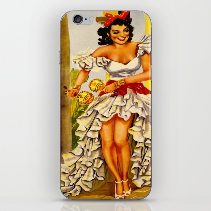 Cuba Holiday Isle of the Tropics iPhone Skin