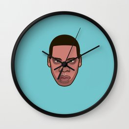 #7 Jayz Wall Clock | Illustration, People, Digital, Music 