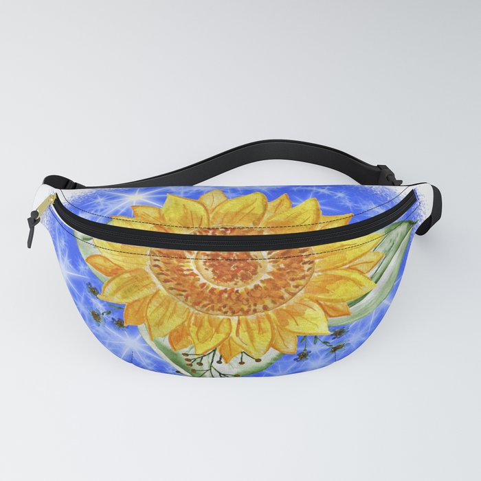 Sunflowers, Backgrounds, clipart, flower, Fanny Pack