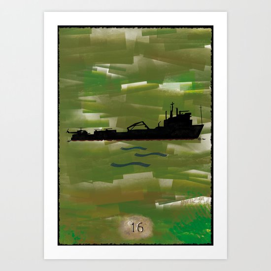 Lost - season 4 Art Print