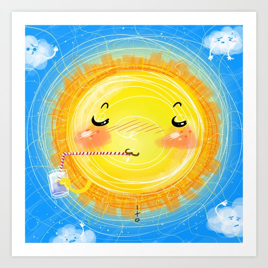 summer season Art Print