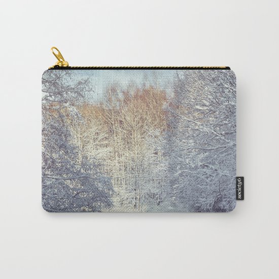 White Blanket Carry-All Pouch