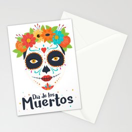 Dia de los Muertos - 2 Stationery Card