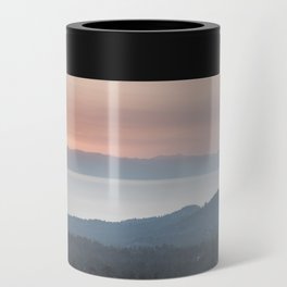 Mountain Top View Can Cooler