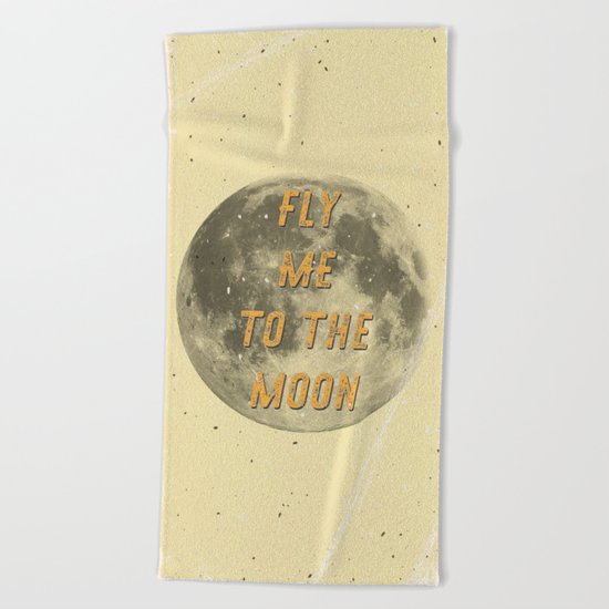 Fly me to the Moon - A Hell Songbook Edition Beach Towel