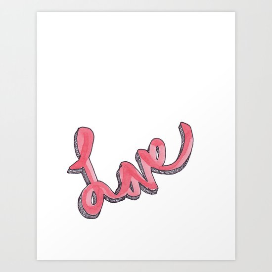Love Art Print