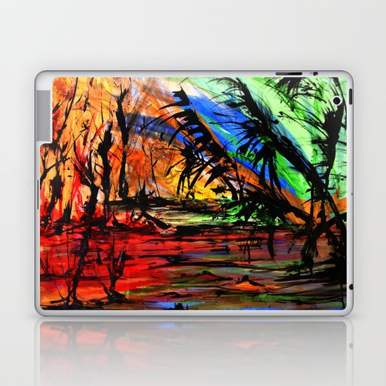 Fire & Flood Laptop & iPad Skin